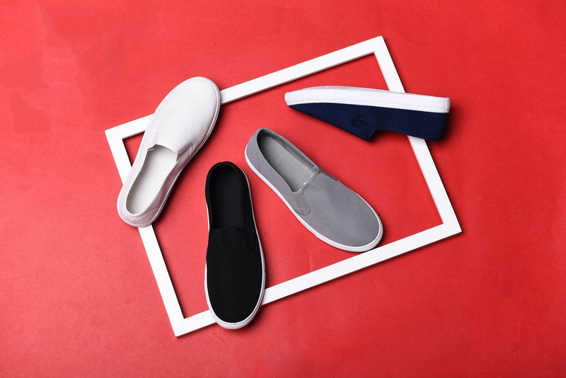 Classic - Slip on donna con suola flatform