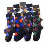 10 paia calze WEWER da uomo in cotone fantasie miste