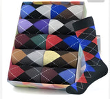 10 paia calze WEWER da uomo in cotone fantasie miste