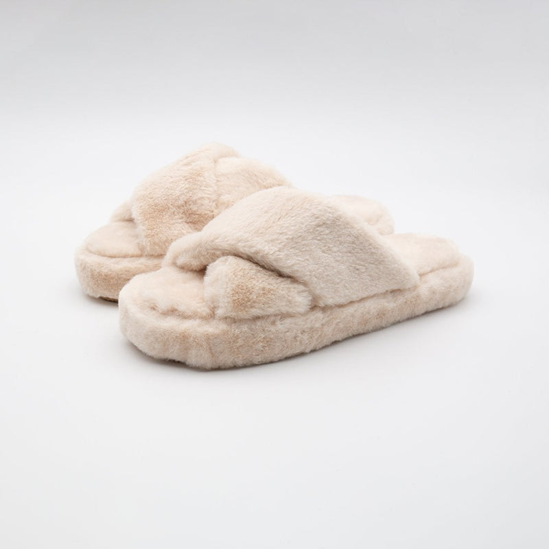 Fluffy - Slippers morbide da donna